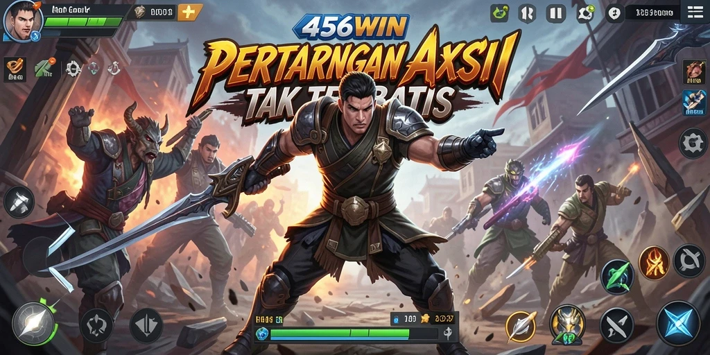 Screenshot 456WIN menampilkan aksi seru dengan grafis memukau.