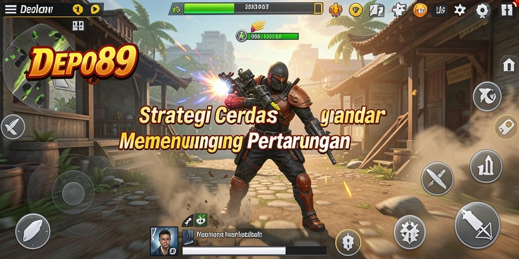 Tampilan Gameplay DEPO89 dengan strategi pertempuran yang menarik.