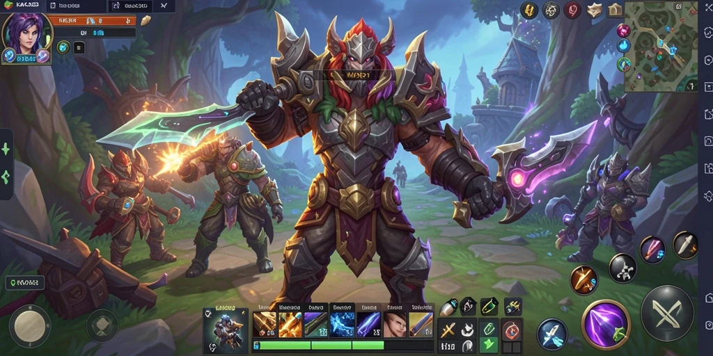Tampilan gameplay KAKA303 dalam dunia MMORPG yang menawan.