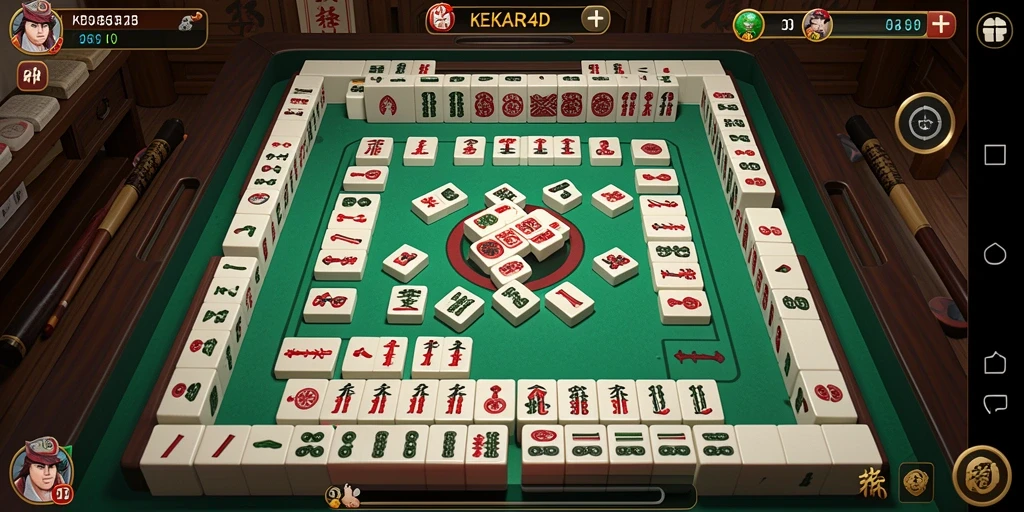 Tampilan gameplay seru dan mendebarkan dalam KEKAR4D.