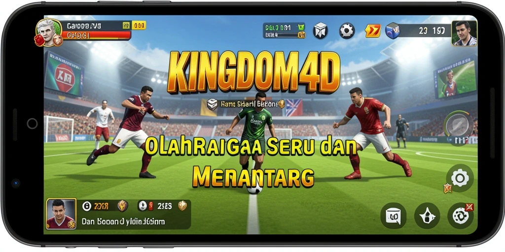 Tampilan gameplay KINGDOM4D yang menegangkan dan penuh aksi.
