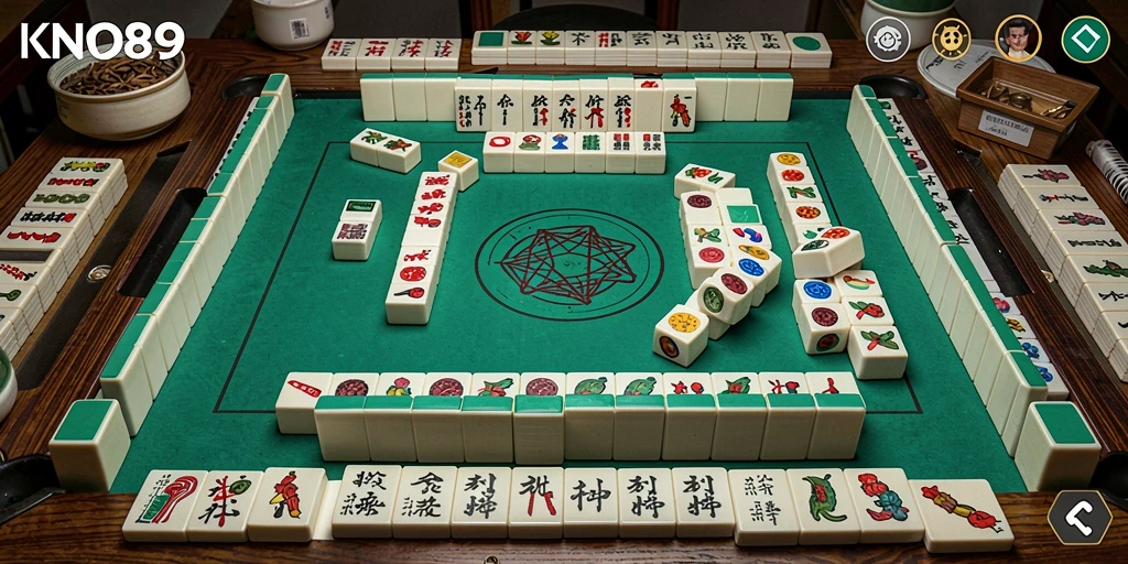 Menampilkan gameplay seru Mahjong dengan grafis yang menarik.
