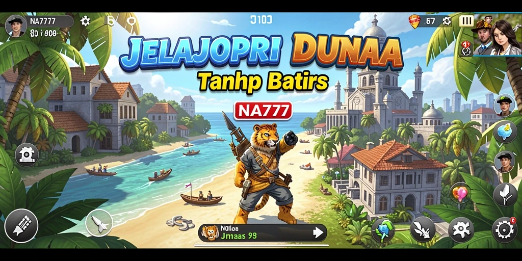Screenshot gameplay NA777 menampilkan petualangan di dunia terbuka yang menakjubkan.