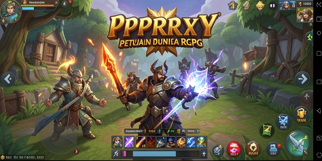 Tangkapan layar dari gameplay PPRRYY yang mendebarkan dan penuh aksi.