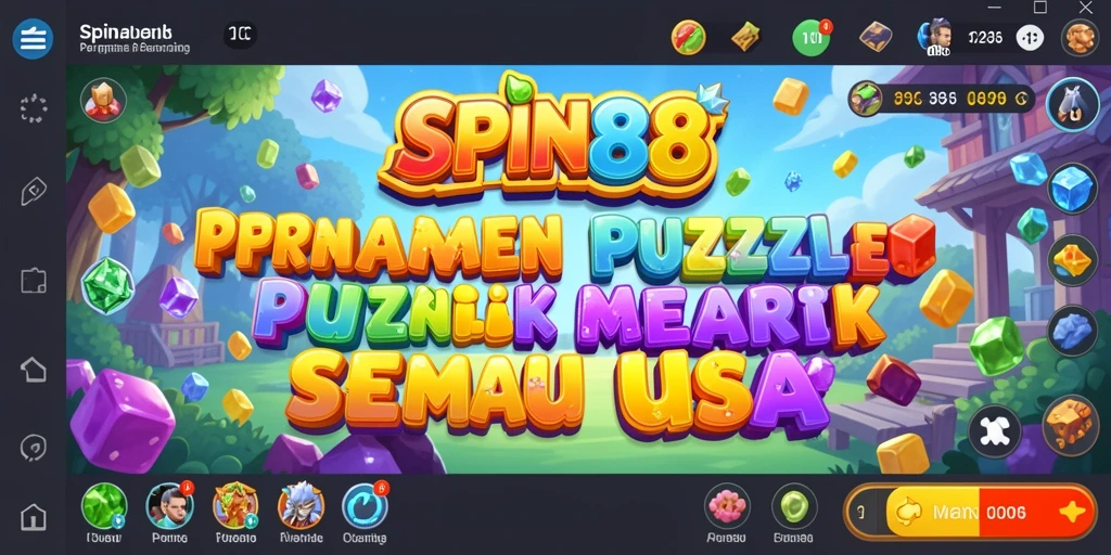 Screenshot gameplay SPIN88 menampilkan tantangan Puzzle yang menarik.