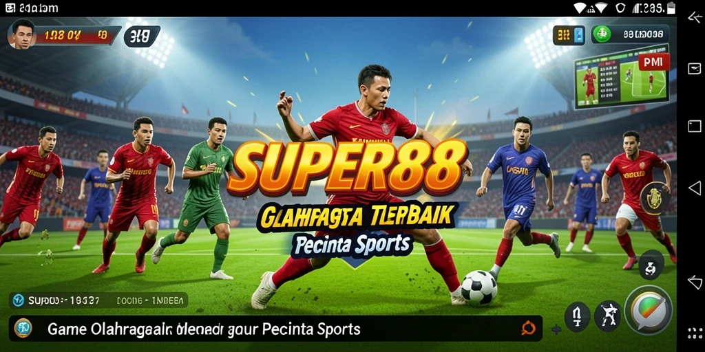 Tampilan gameplay SUPER88 dengan suasana kompetisi yang menegangkan.