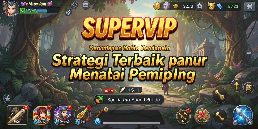 Tampilan gameplay <strong>SUPERVIP</strong> yang mendebarkan dan penuh strategi.